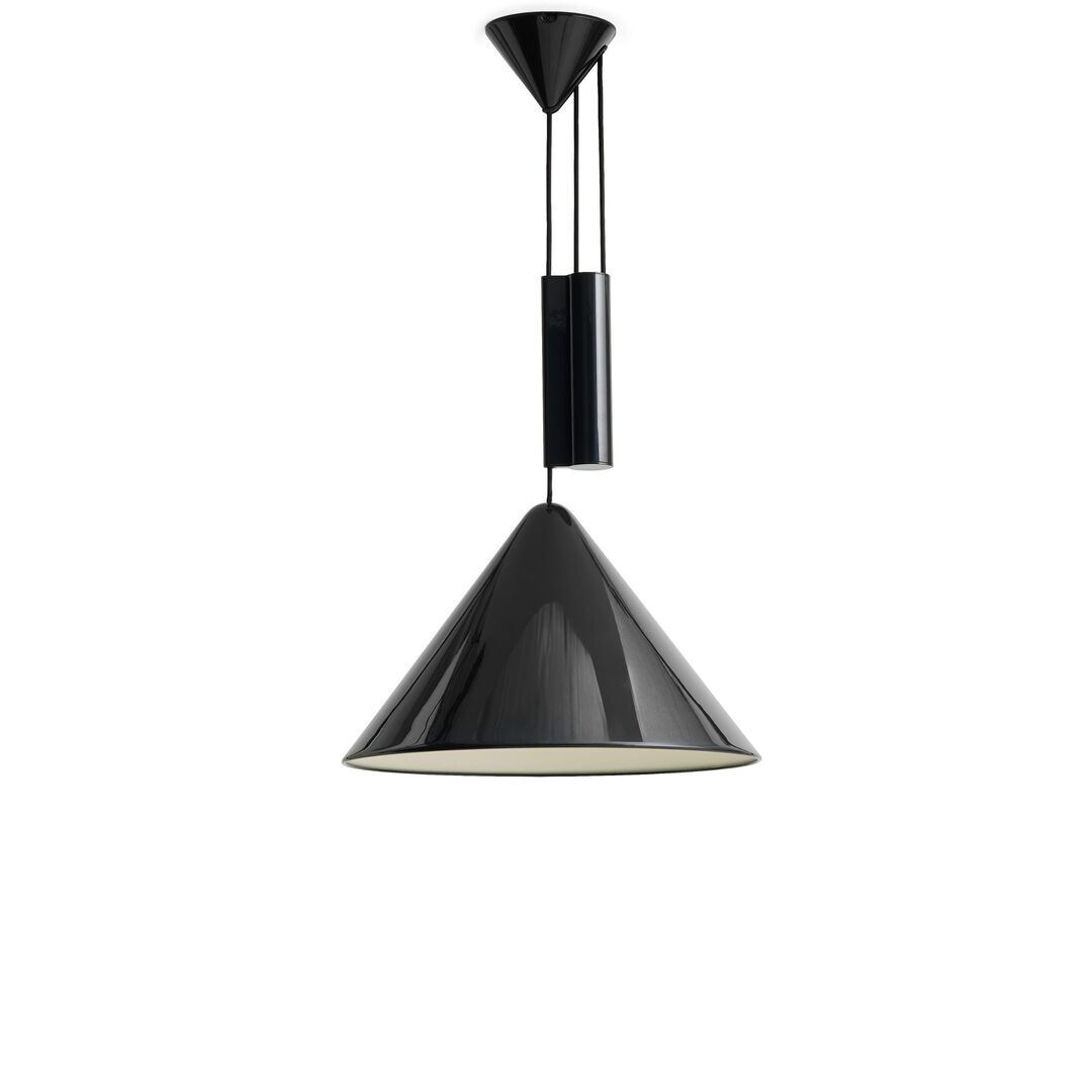 HAY Living Höhenverstellbare Pendelleuchte Compass von Hay Soft Black