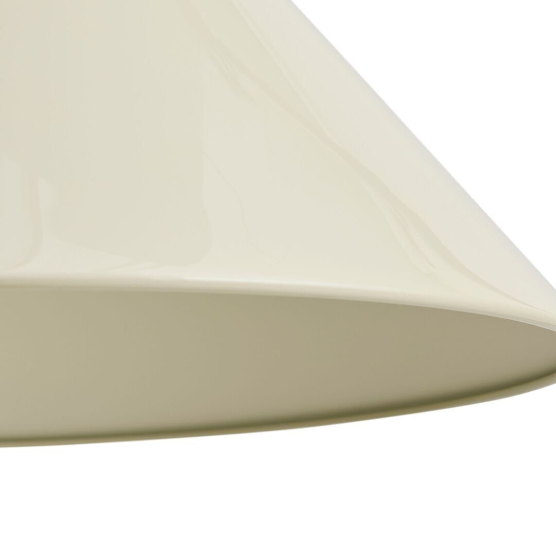 HAY Living Höhenverstellbare Pendelleuchte Compass von Hay Oyster White