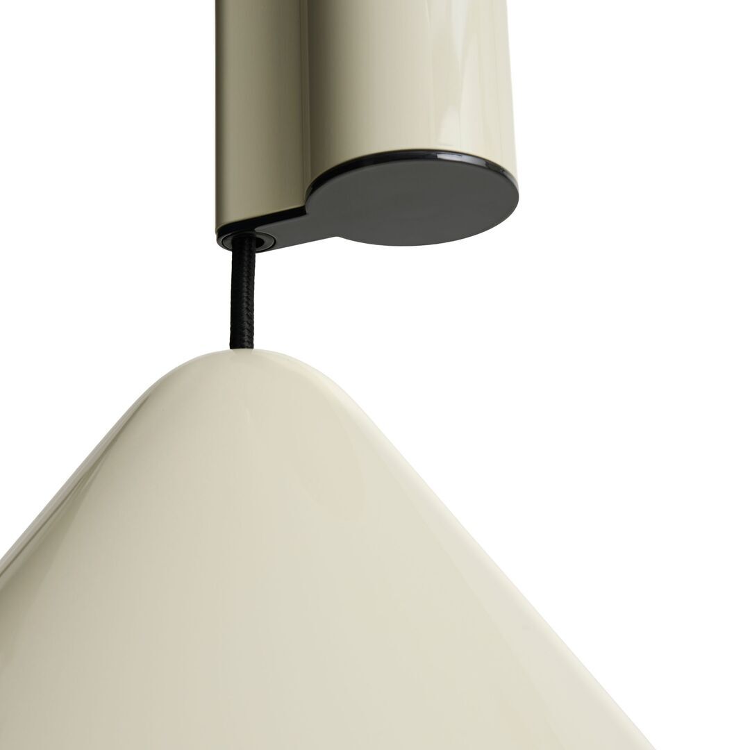 HAY Living Höhenverstellbare Pendelleuchte Compass von Hay Oyster White