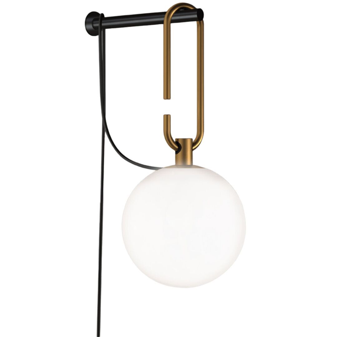 Artemide Artemide nh Wall Schwarz / Messing