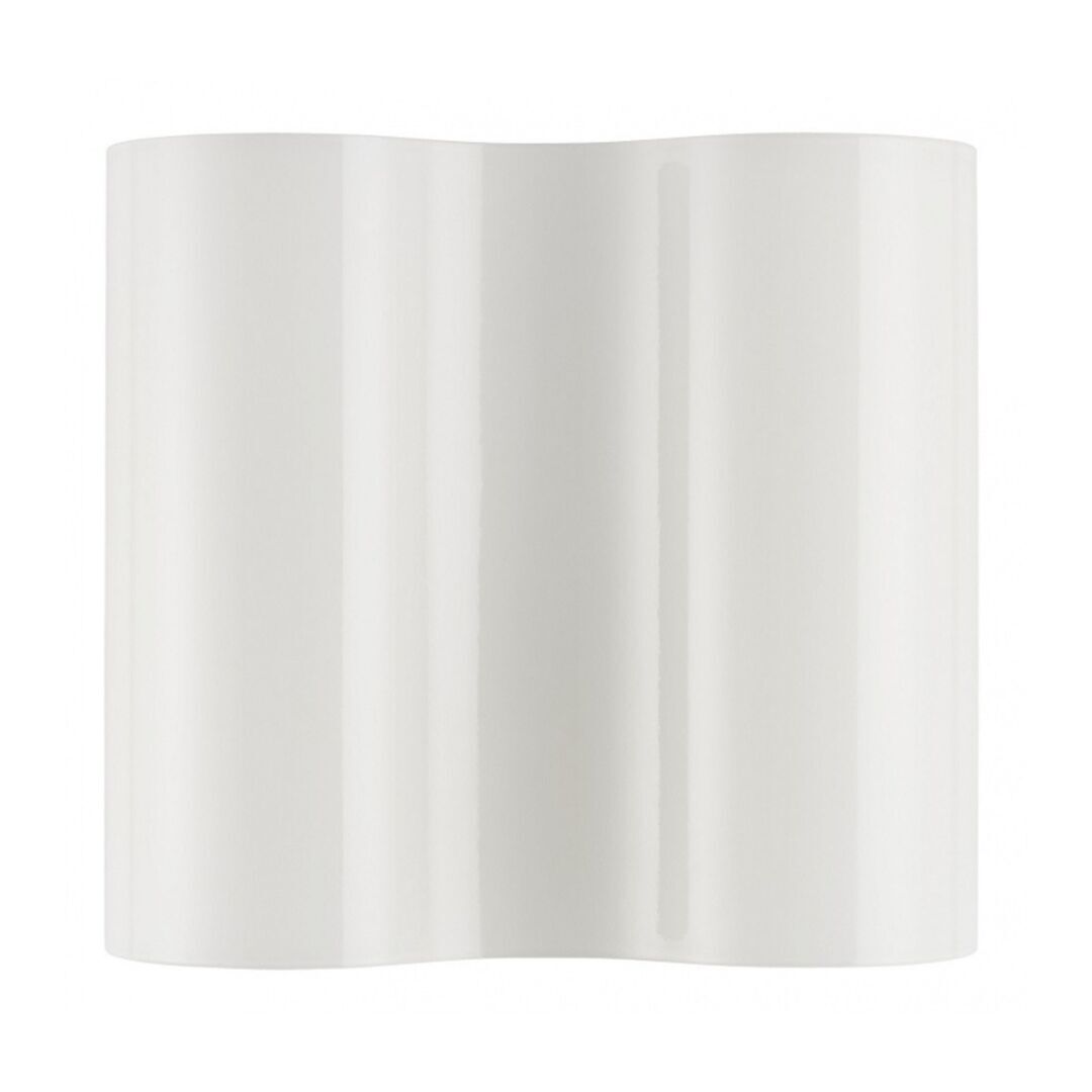 Foscarini Wandleuchte Double Weiss von Foscarini  Hellrosa RAL 3015, Bianco, Weiss / Weiss