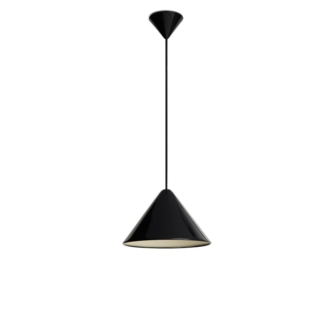 HAY Living Pendelleuchte Compass von Hay Soft Black, B: 26 cm / T: 26 cm