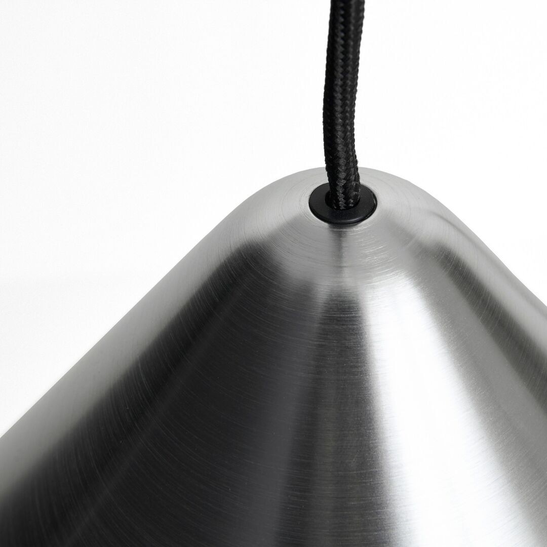 HAY Living Pendelleuchte Compass von Hay Brushed aluminium