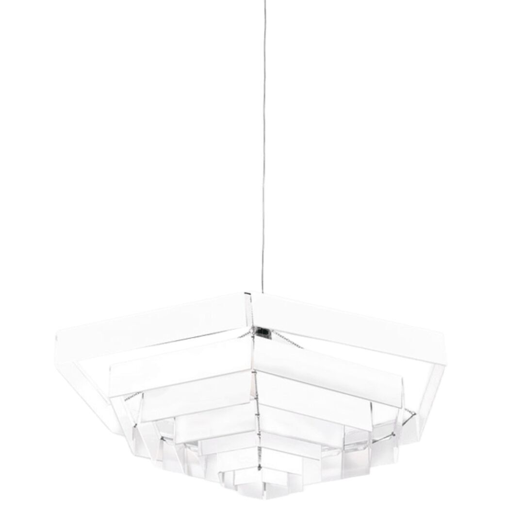 Artemide Artemide Lampada Esagonale 52 Hellrosa RAL 3015, Weiss / Weiss, DM2004A10, weiss