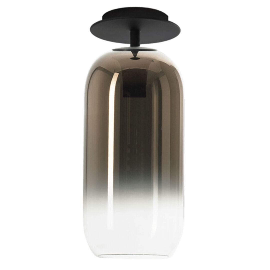 Artemide Artemide Gople Deckenleuchte Schwarz / Bronze