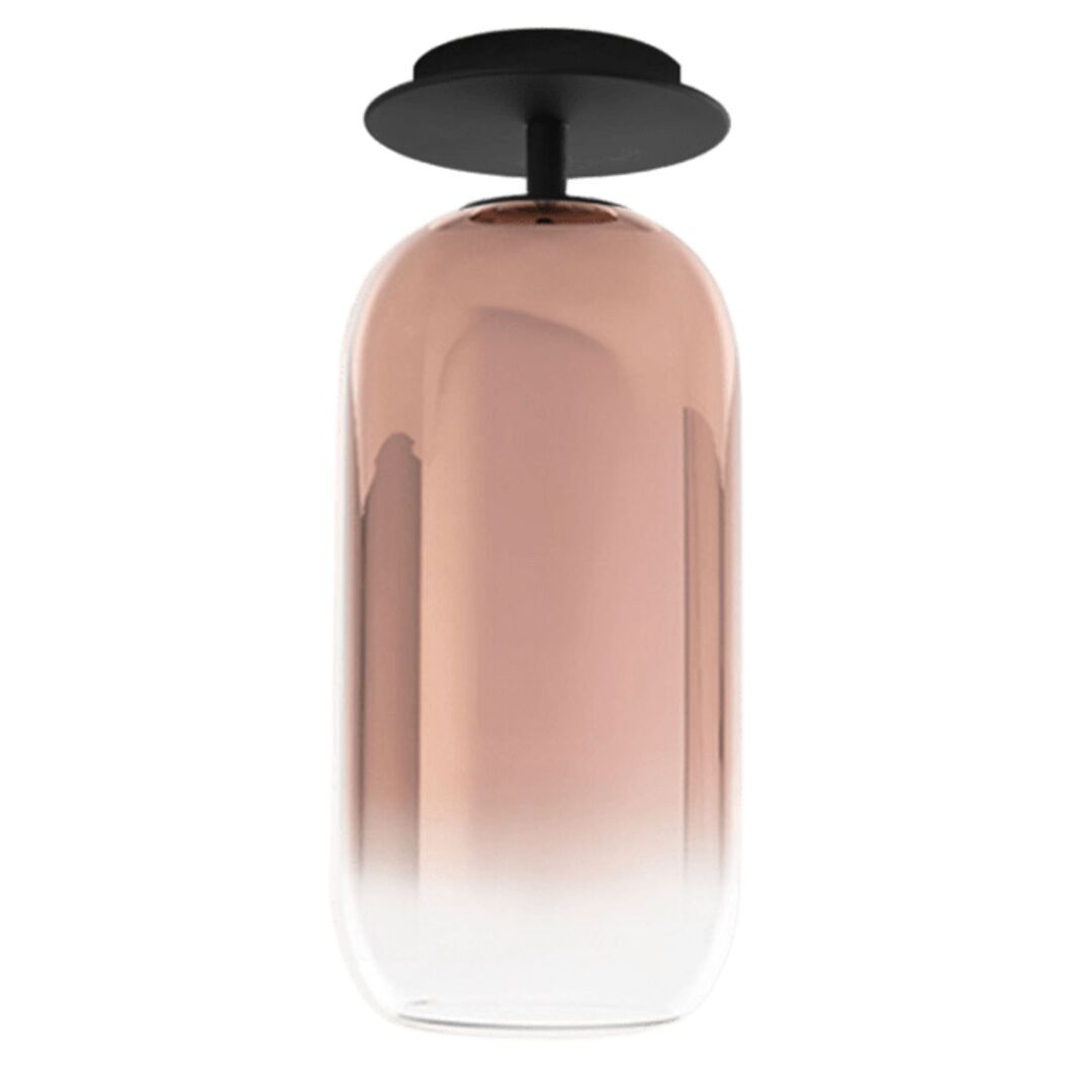 Artemide Artemide Gople Deckenleuchte Schwarz / Kupfer