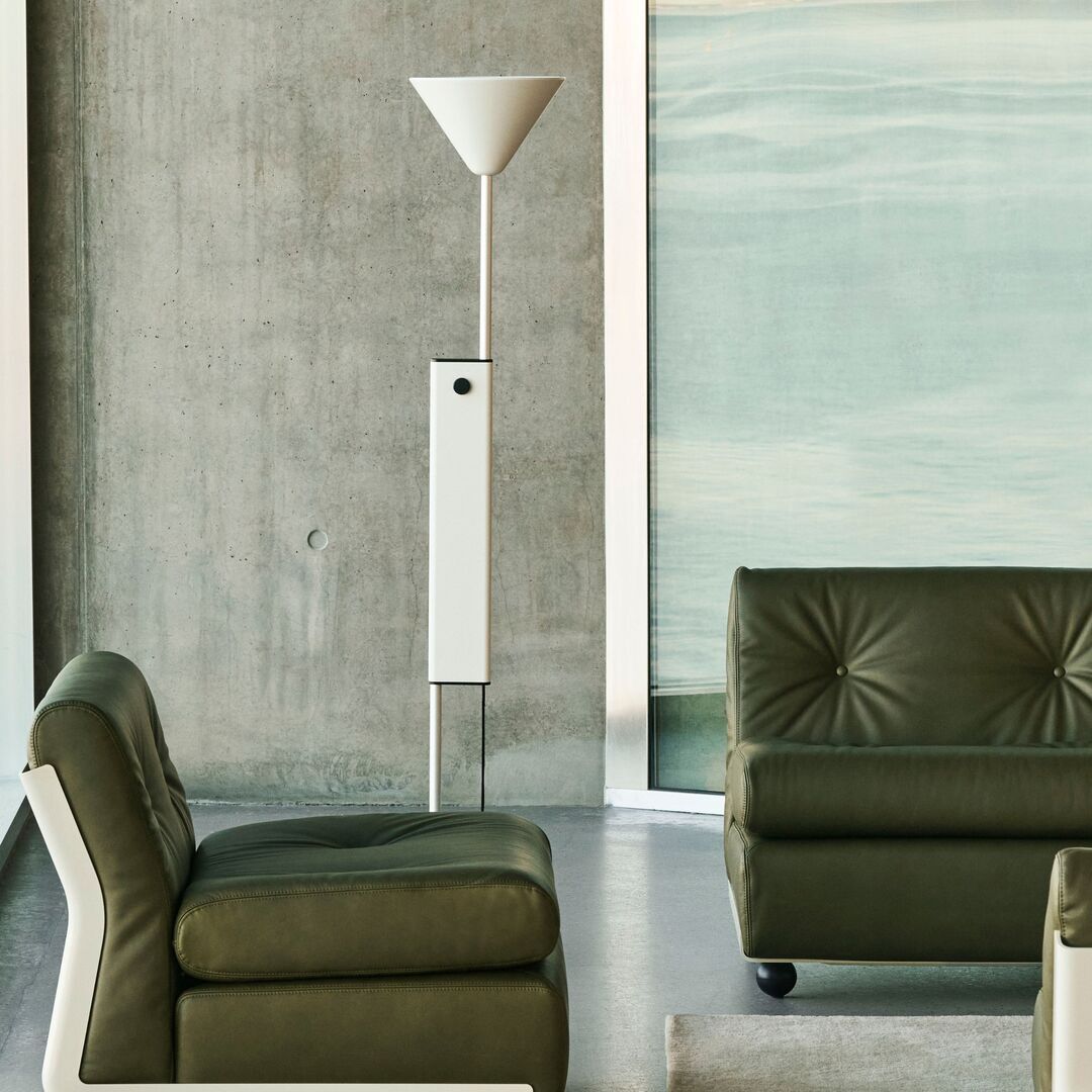 HAY Living Stehleuchte Twist von Hay Cream White