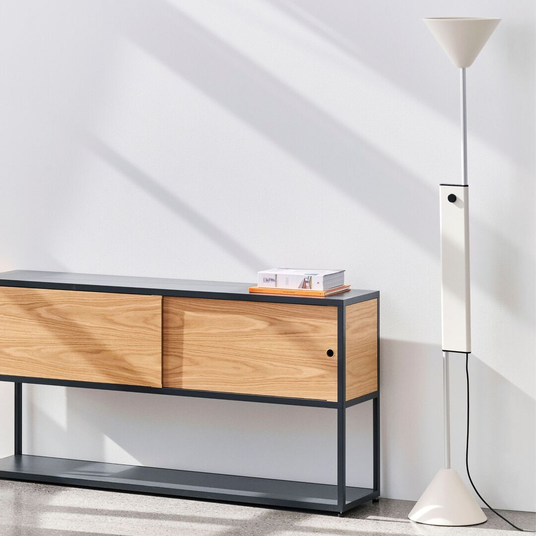 HAY Living Stehleuchte Twist von Hay Cream White
