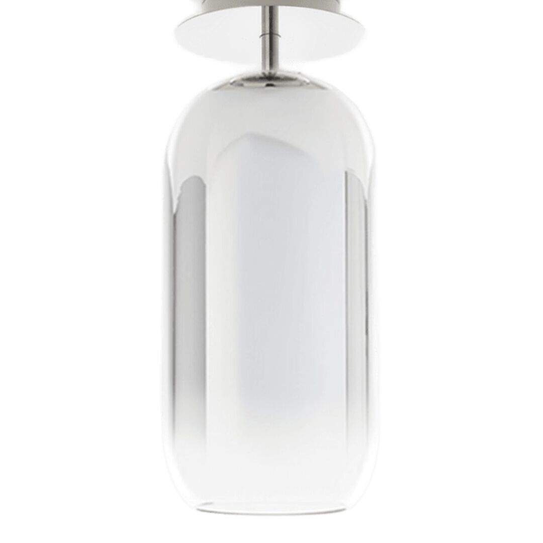 Artemide Gople Deckenleuchte von Artemide 1413010A, silber