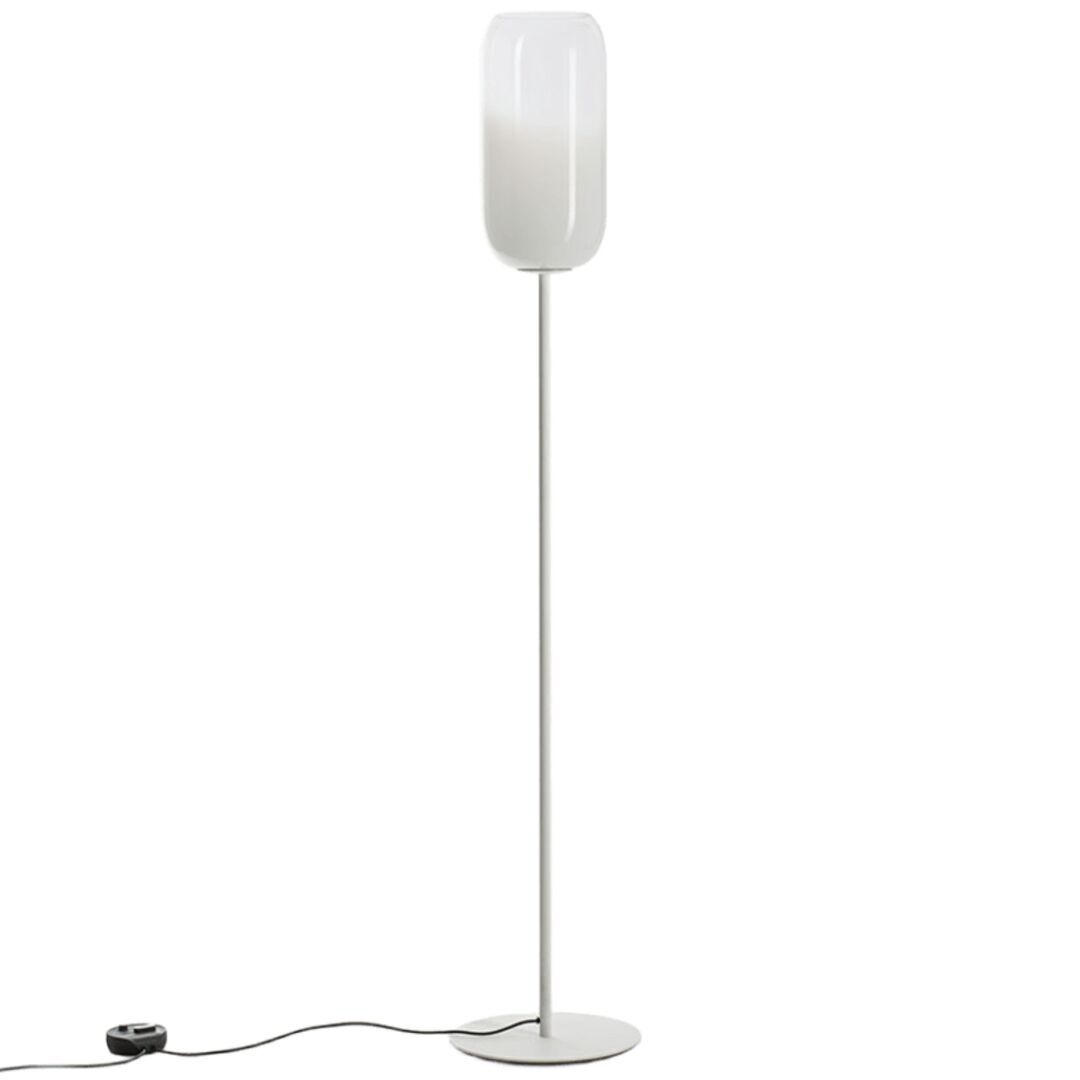 Artemide Artemide Gople Stehleuchte Hellrosa RAL 3015, Weiss / Weiss, Weiss / Weiss