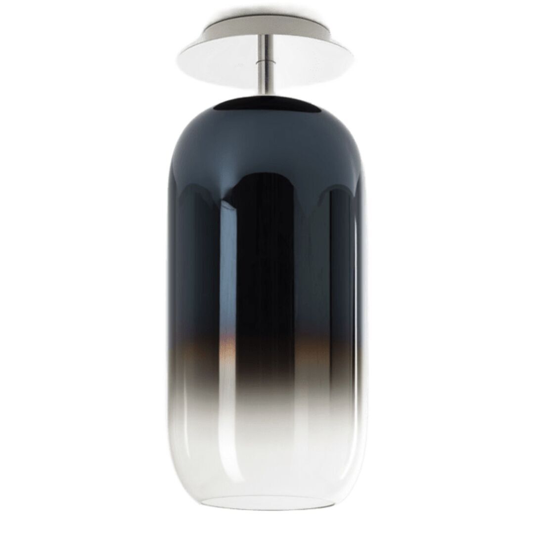 Artemide Gople Mini Deckenleuchte von Artemide 1414050A, blau saphir