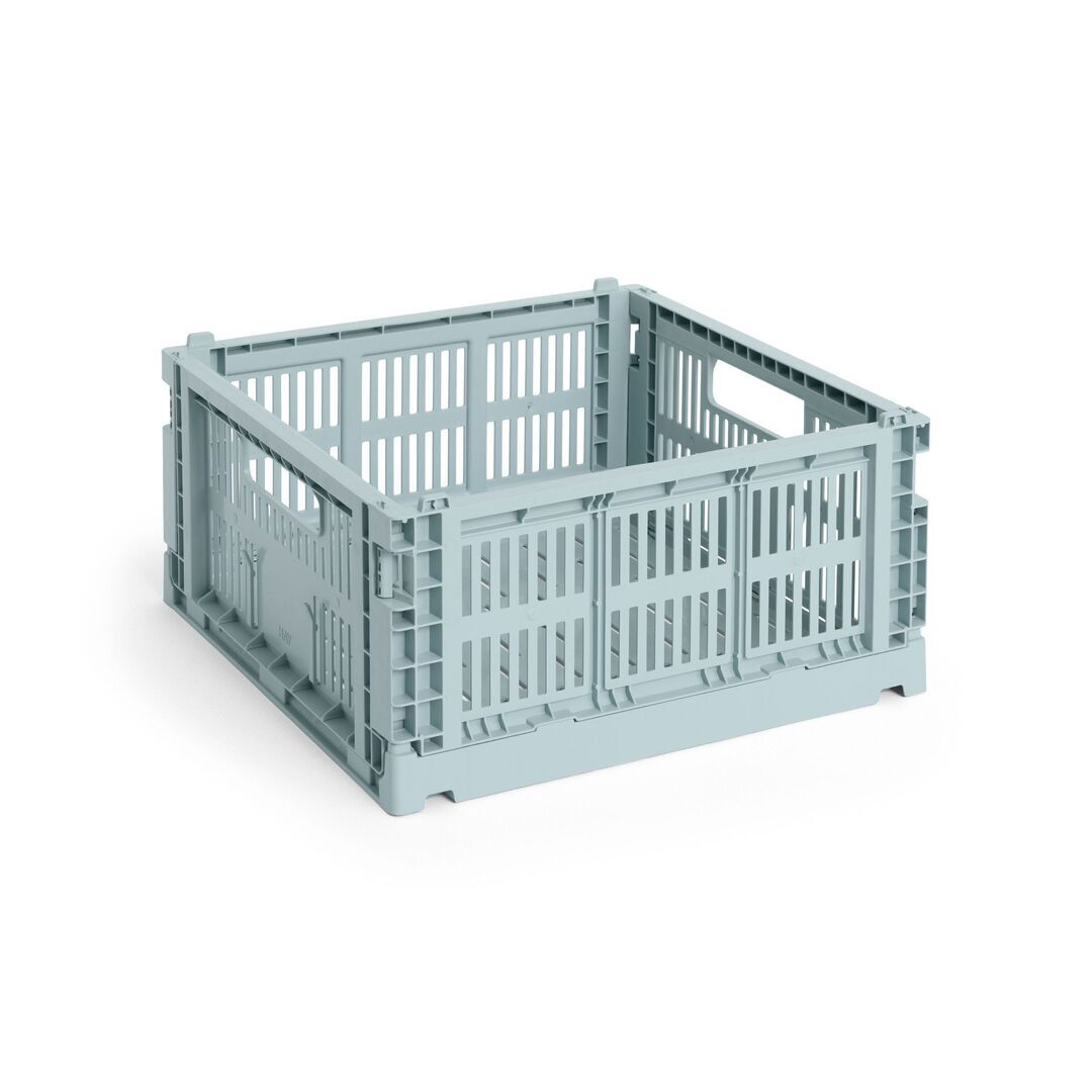 HAY Living Colour Crate Medium Square von Hay Dusty Blue