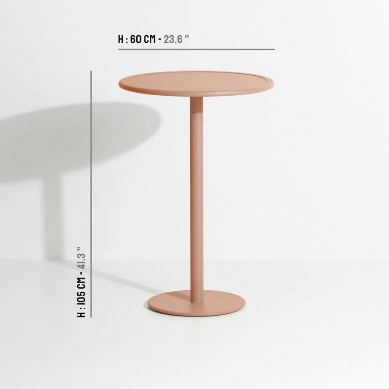 Petite Friture Week-end High table Square