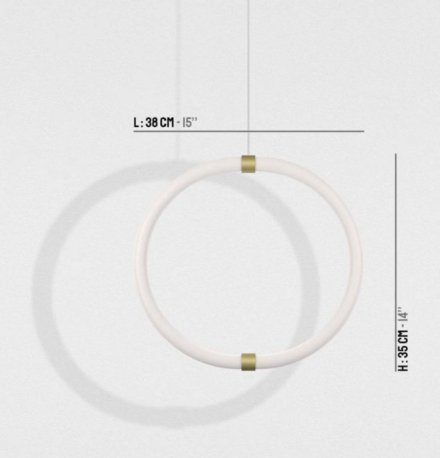 Petite Friture Unseen Pendant lamp O Unseen