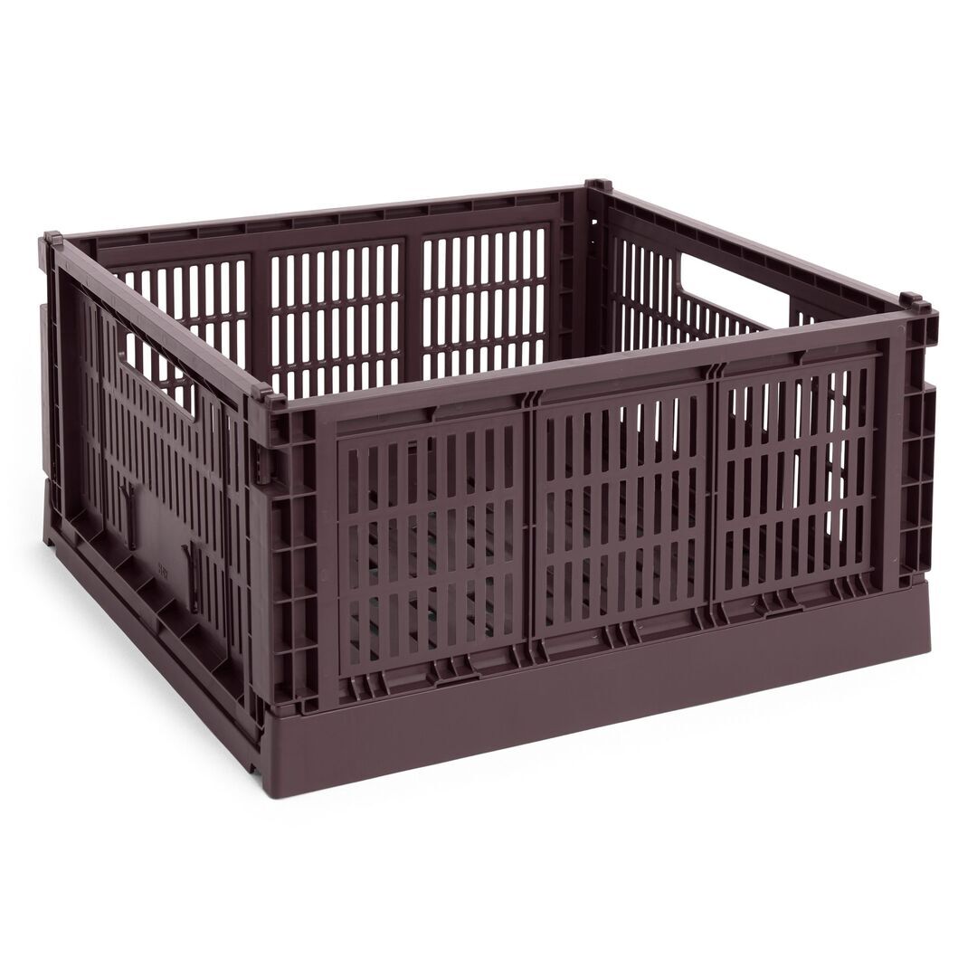HAY Living Colour Crate Large Square von Hay	 Bordeaux