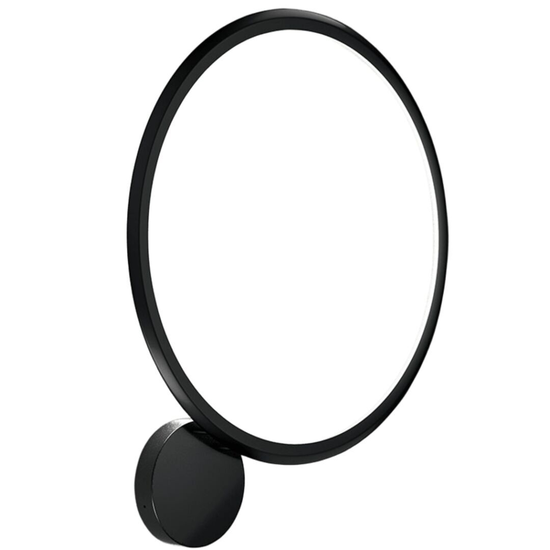 Artemide Artemide Discovery wall/ceiling Hellrosa RAL 3015, Weiss / Weiss, 1998030A, Diffusor transparent, Body schwarz
