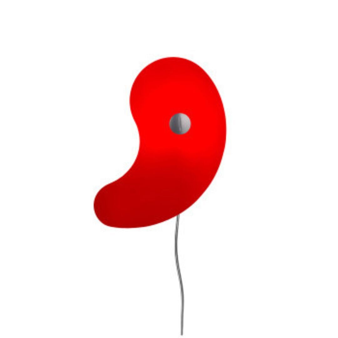 Foscarini Wandleuchte Bit von Foscarini  Hellrosa RAL 3015, Rosso, Weiss / Weiss, Bit 1