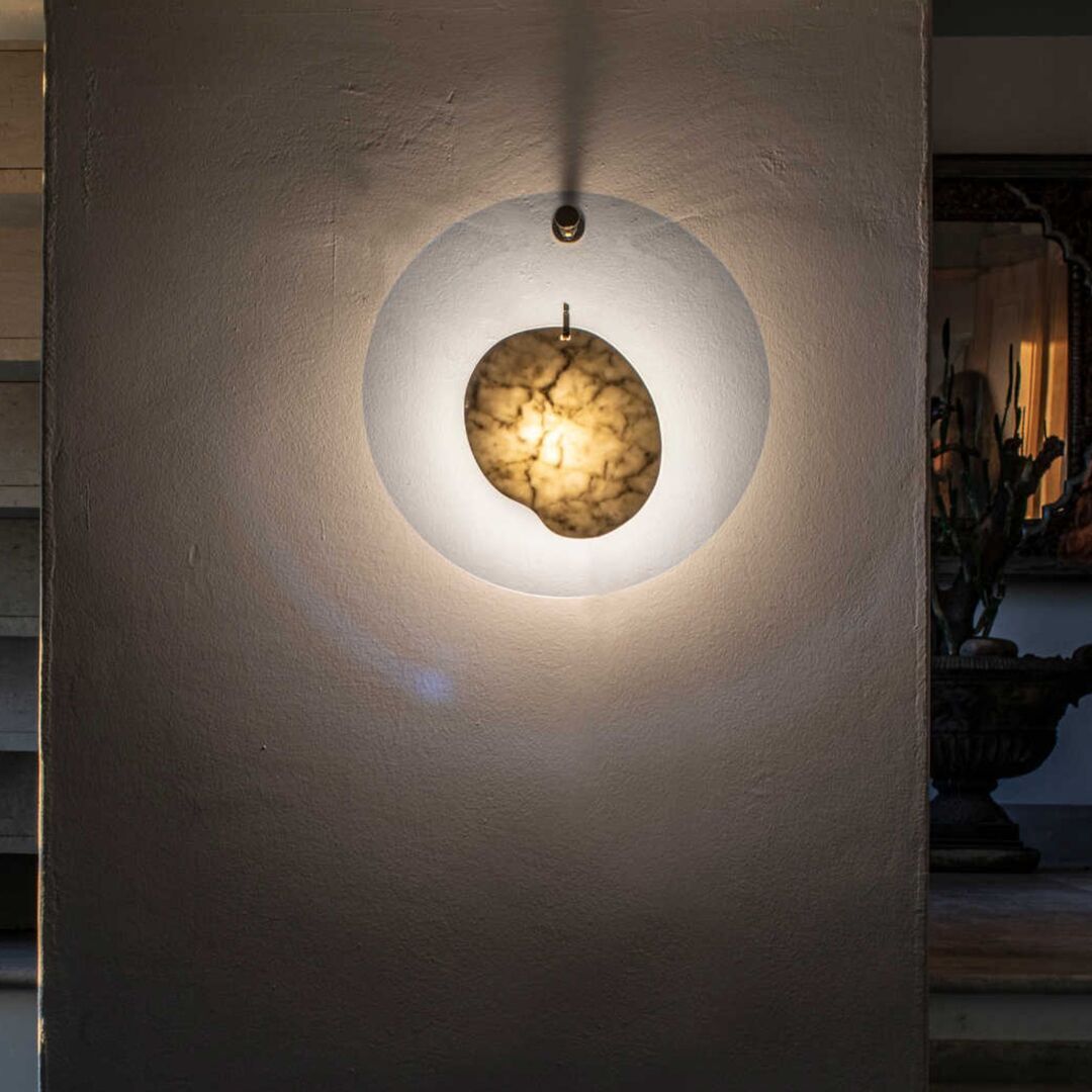 Foscarini Wandleuchte Gioia von Foscarini  Lichtblau, Grande-1