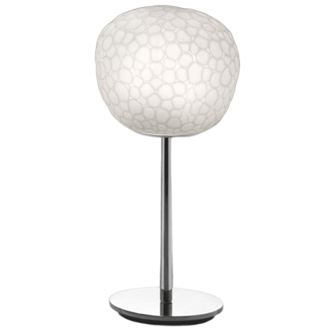 Artemide Artemide Meteorite 15 Tavolo Tischleuchte Hellrosa RAL 3015, Weiss, Weiss / Weiss