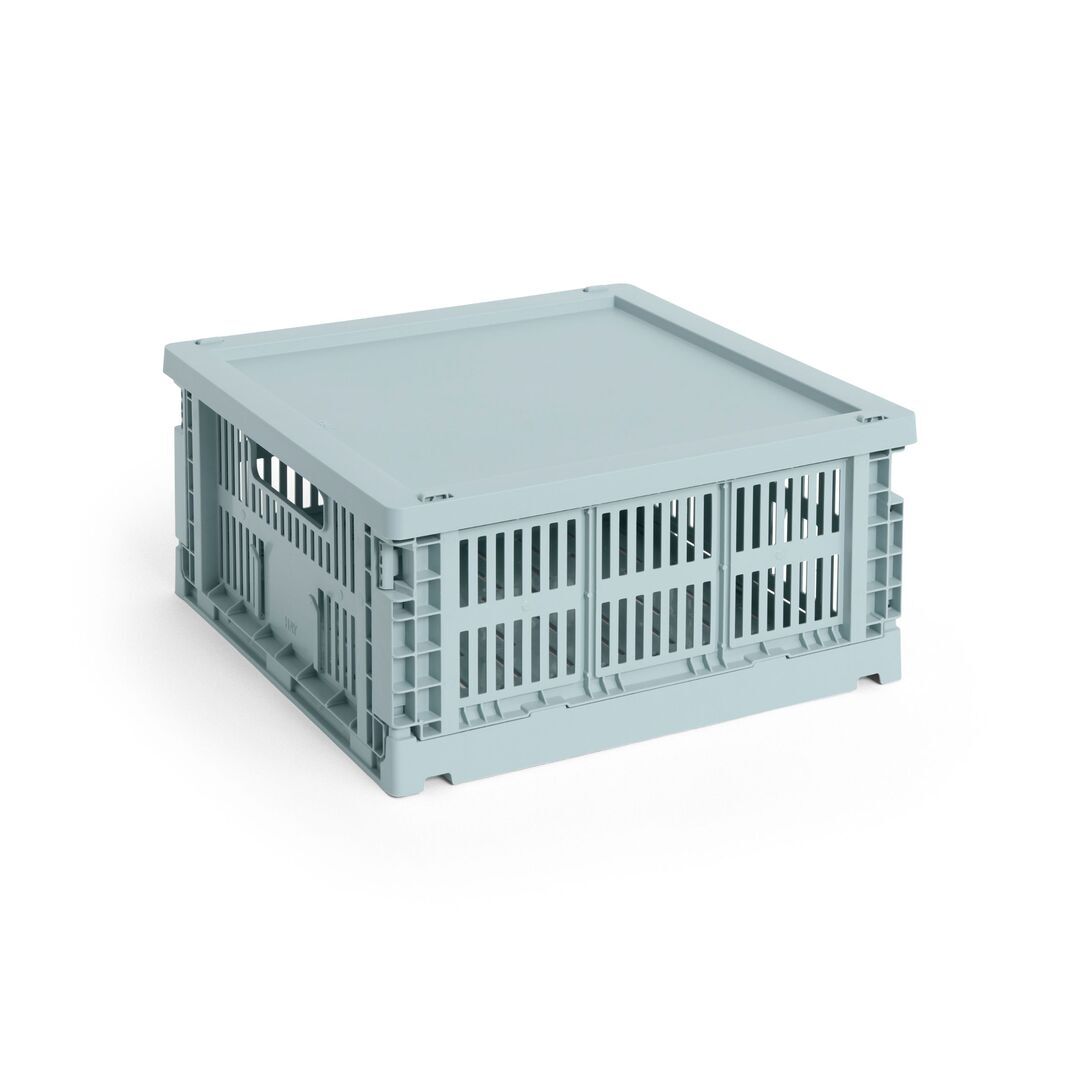 HAY Living Colour Crate Medium Square von Hay Dusty Blue