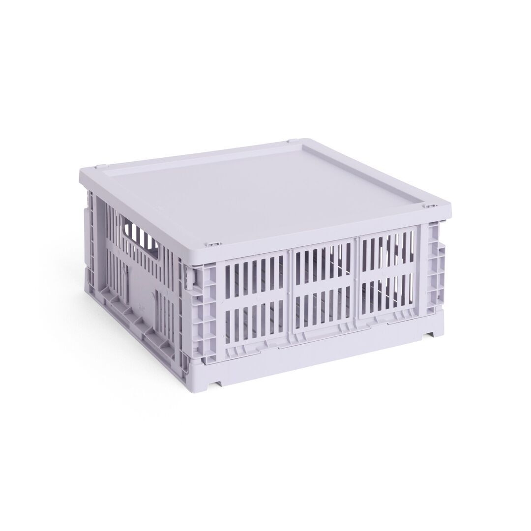 HAY Living Colour Crate Medium Square von Hay Lavender