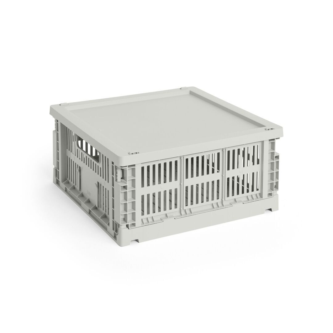 HAY Living Colour Crate Medium Square von Hay Grey