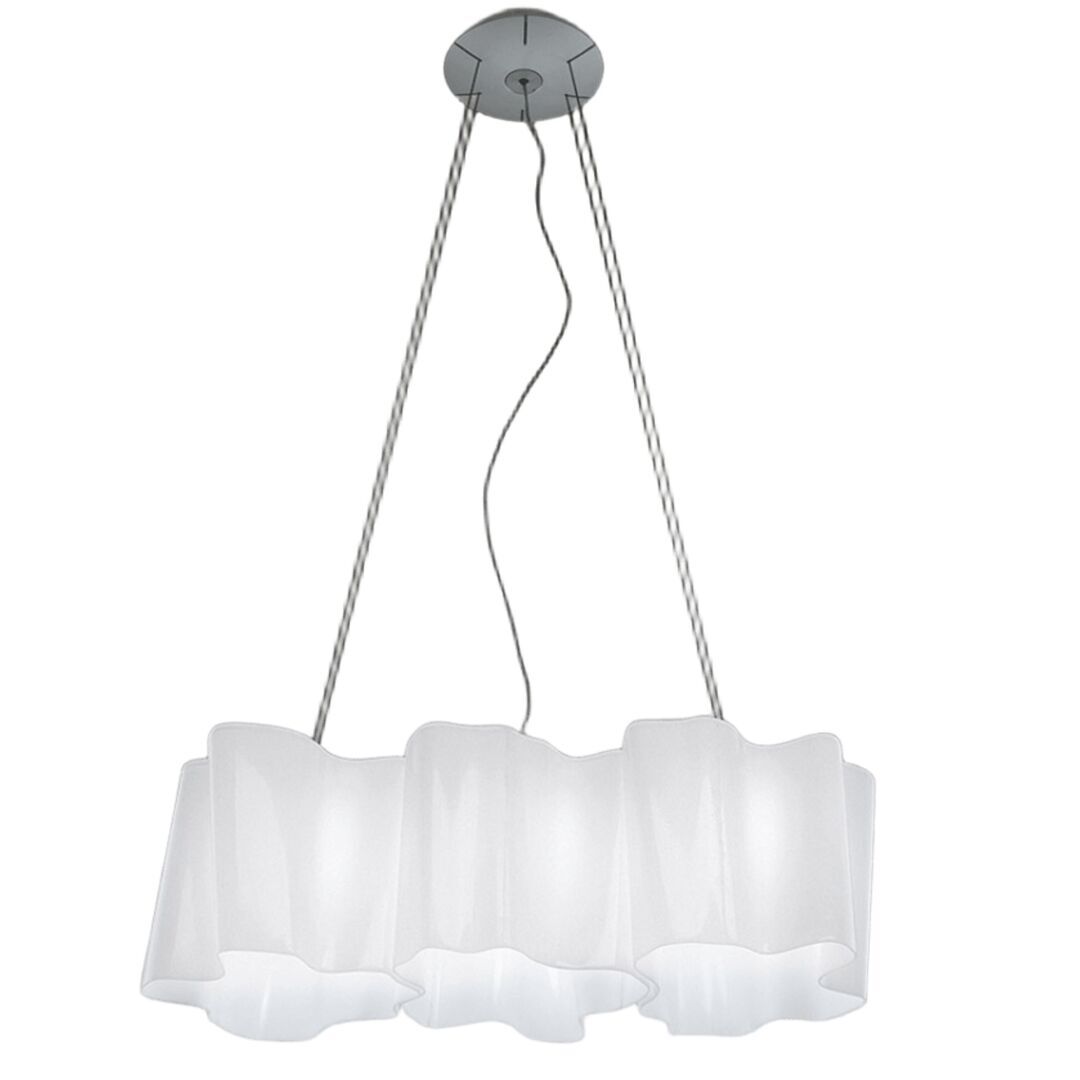 Artemide Artemide Logico Sosp. 3 in Linea Pendelleuchte Fume Diffuser