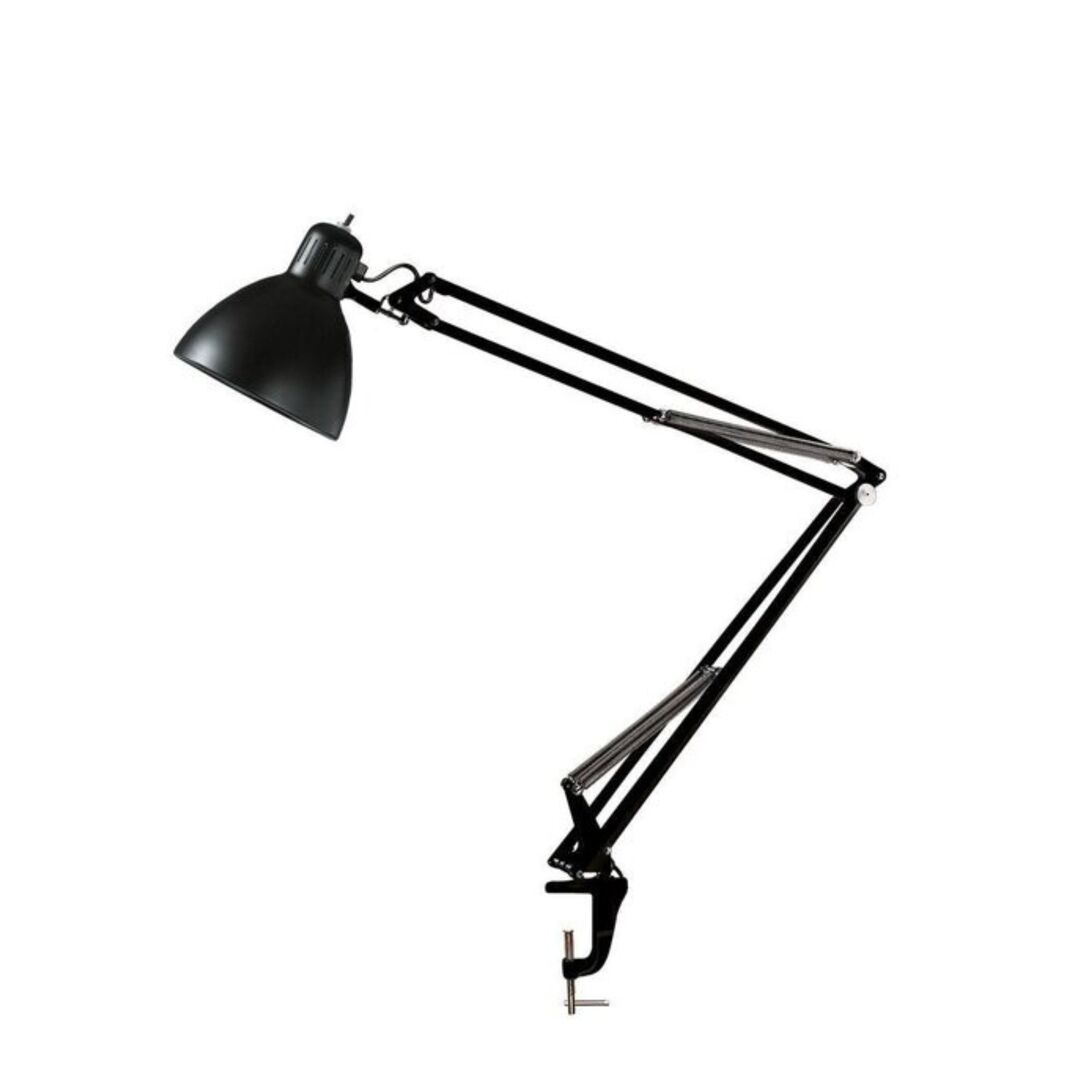 FontanaArte Tischleuchte Naska 1 von FontanaArte  Klemmsockel, Schwarz, No Led EU, Gross
