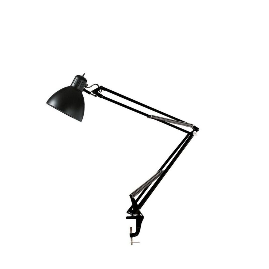 FontanaArte Tischleuchte Naska 1 von FontanaArte  Klemmsockel, Schwarz, No Led EU, Klein