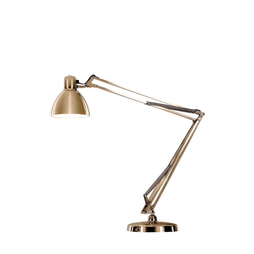 FontanaArte Tischleuchte Naska 1 von FontanaArte  Tischfuss, Gold, No Led EU, Klein