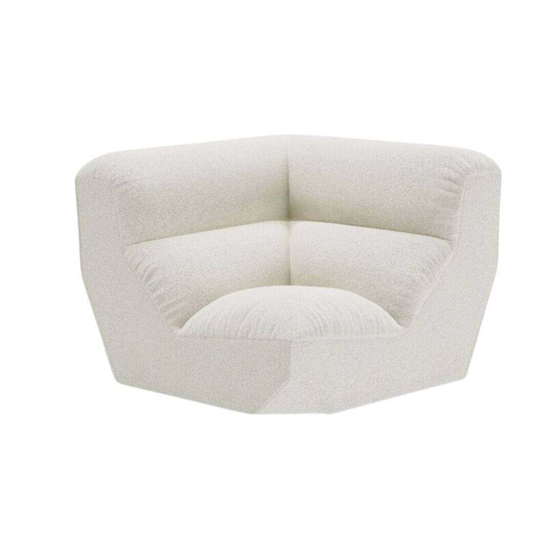 &Tradition Sofaeckmodul Hi Lo AV55 von &Tradition Creme 61229 - Grain