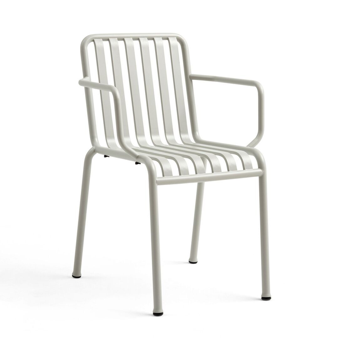 HAY Living Palissade Chair Sky Grey, Mit Armlehnen