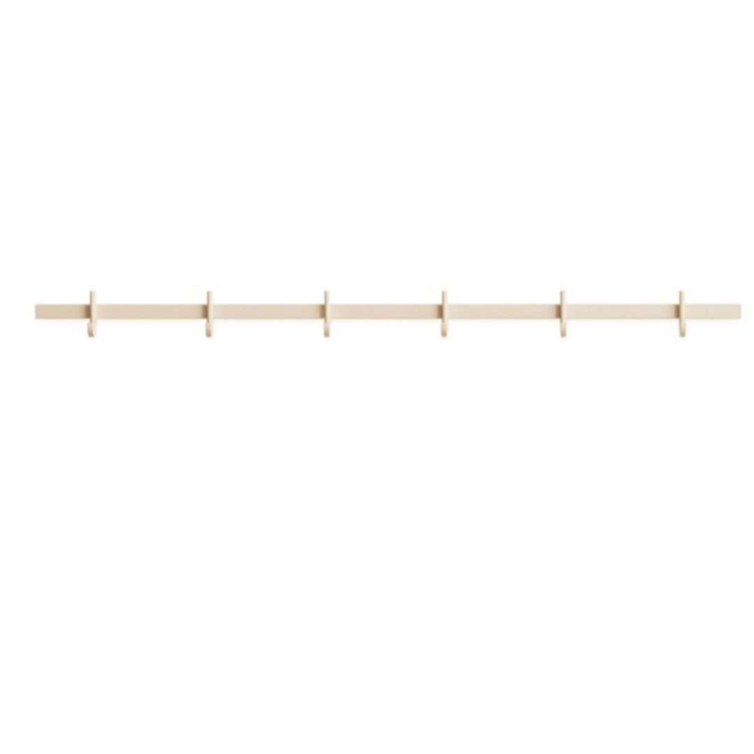 String Furniture String Furniture  Hakenleiste Relief Esche, L: 82 cm