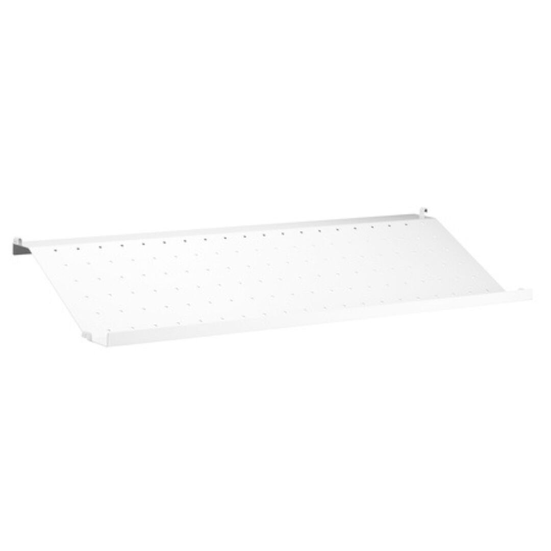 String Furniture Shoe Shelf Metal Weiss, B: 78 cm, T: 30 cm