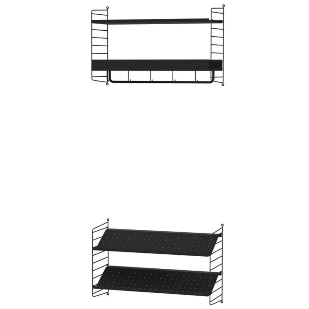 String_Furniture_System_Flur_Q_Schwarz