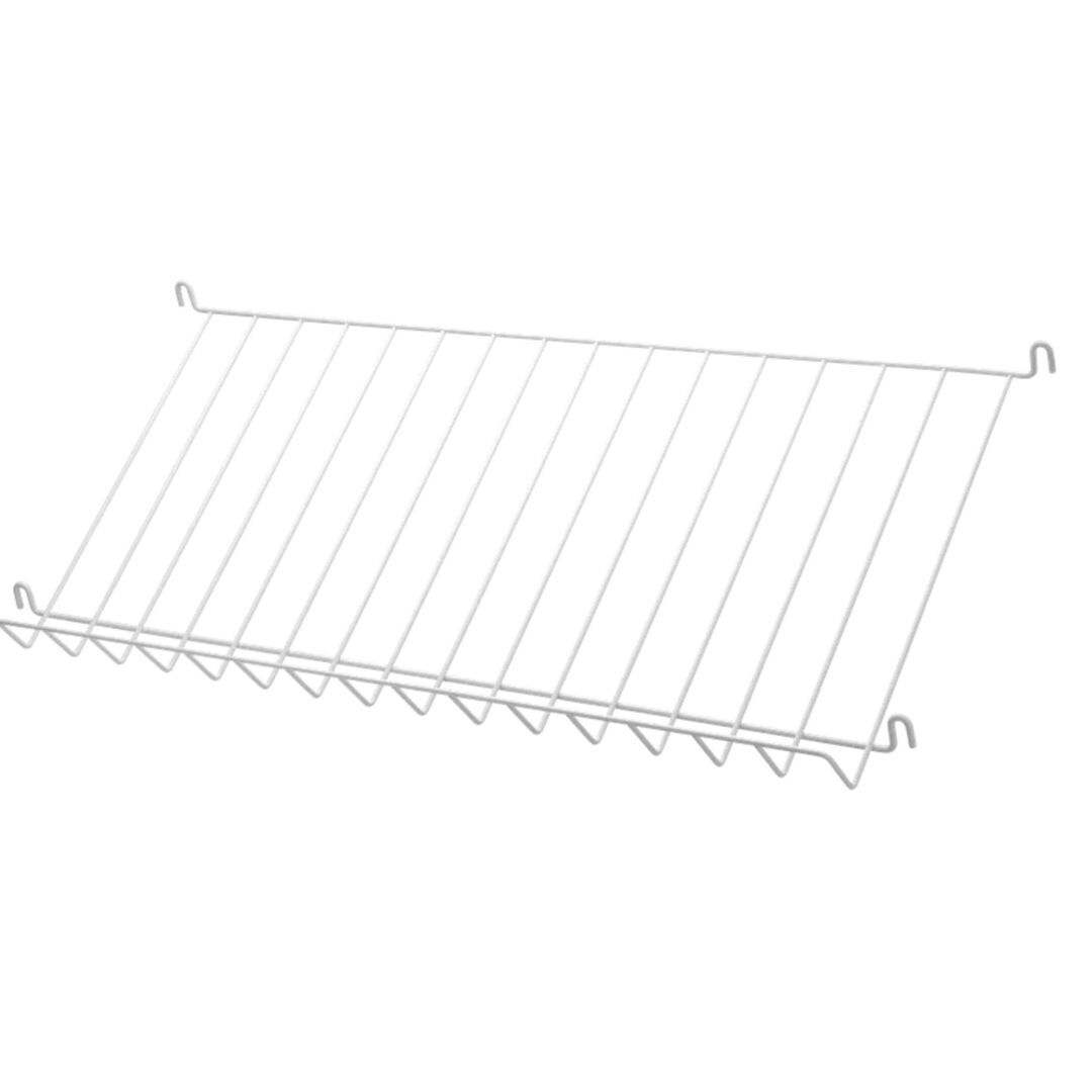 String Furniture Magazine shelf wire Weiss, B: 78 cm, T: 30 cm