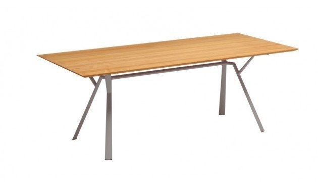 Fast Radice Quadra Tisch - Teak- 200x x 90 cm - taupe