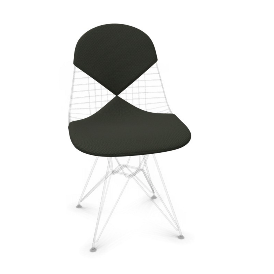 Vitra Wire Chair Bikini Outdoor Bezug Forest-Schwarz - Apollo
