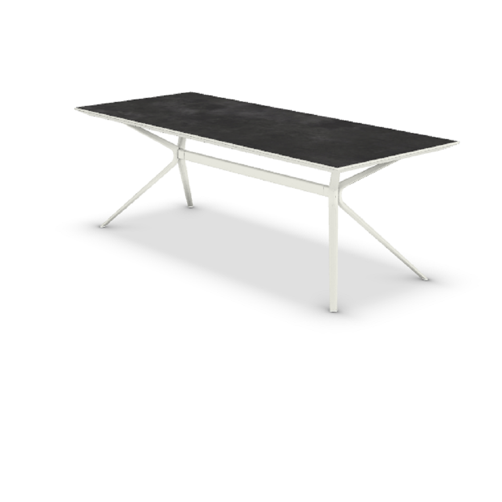 Fast Moai Outdoor Tisch Stein Rechteckig - Schneeweiss-Weiss