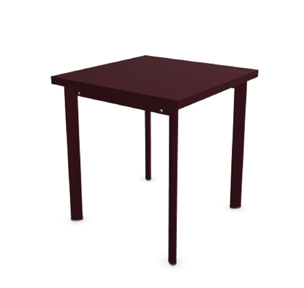 EMU Tisch Star Quadratisch klein - 46 Intensives Rot