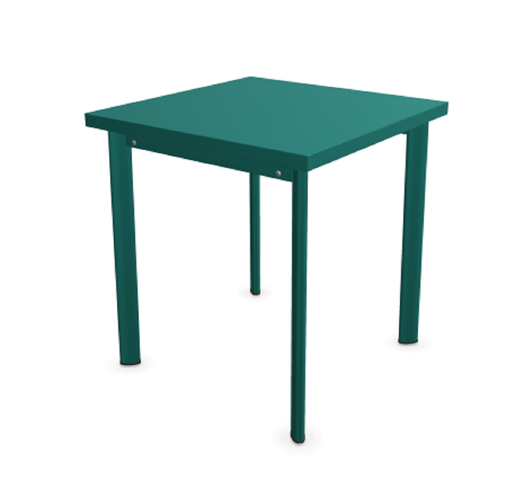 EMU Tisch Star Quadratisch klein - 88 Ozeangrün