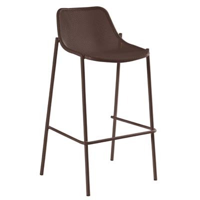 EMU Barhocker Round 2er Set - Preis pro Barhocker - 41 Indischbraun