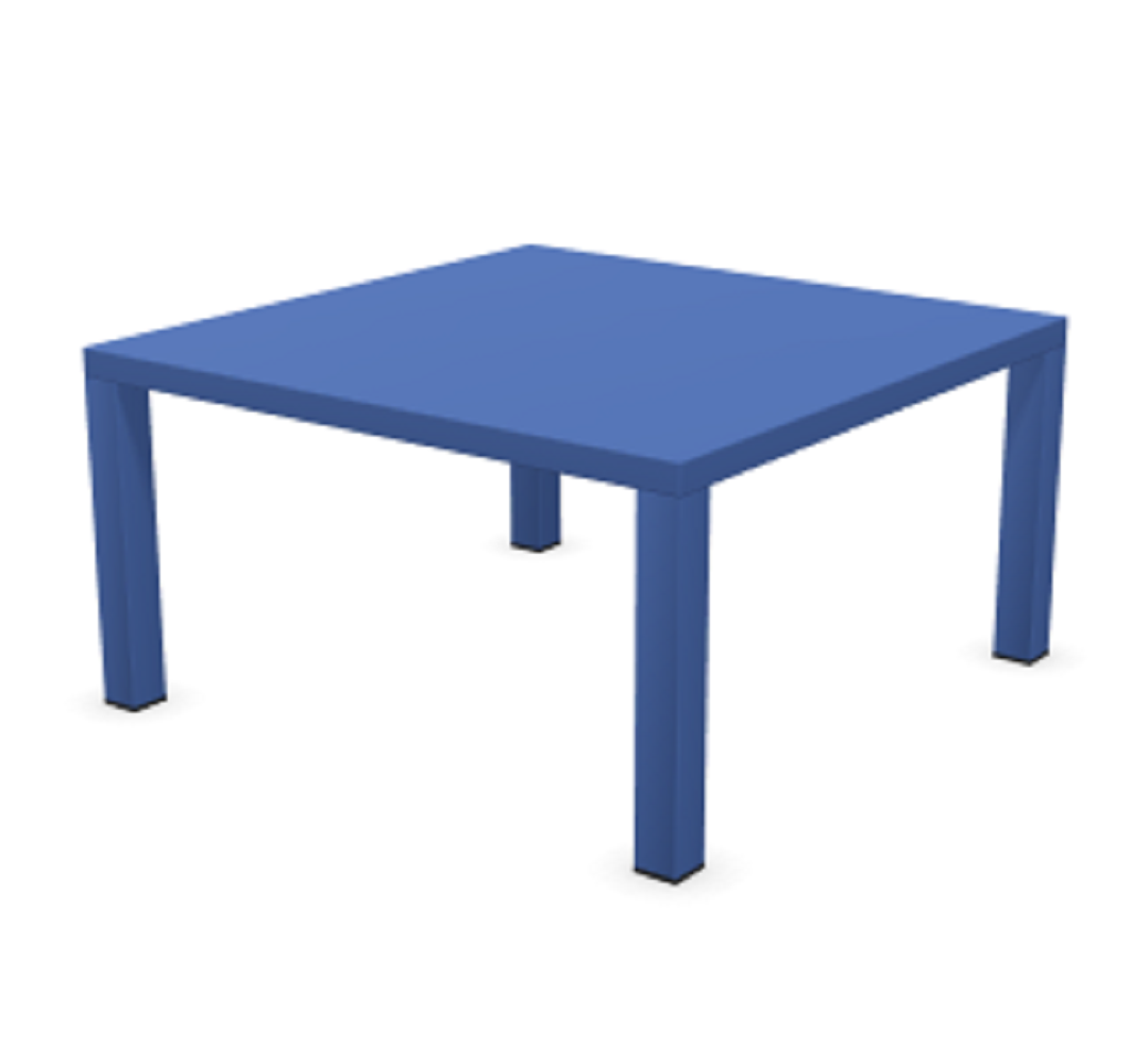 EMU Couchtisch Round 80x80cm - 16 Marine Blau