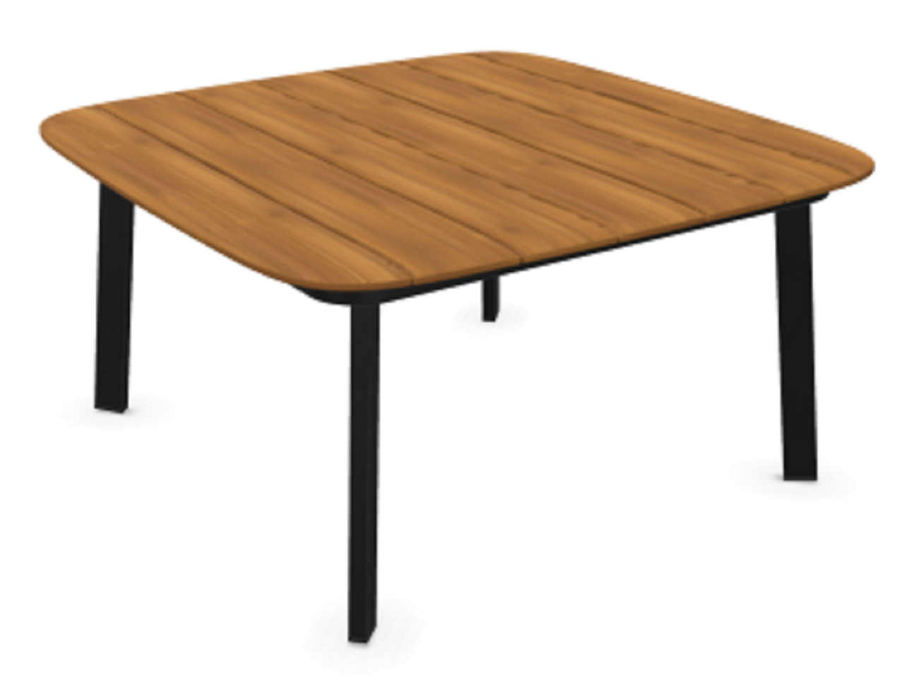 EMU Tisch Niedrig Shine - Schwarz 24