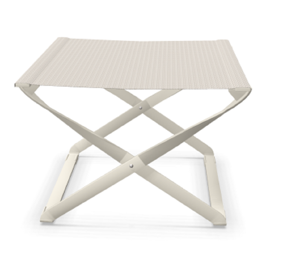 EMU Ciak Sitzpouf Beinauflage klappbar - 23 Weiss - 300/52 Weiss