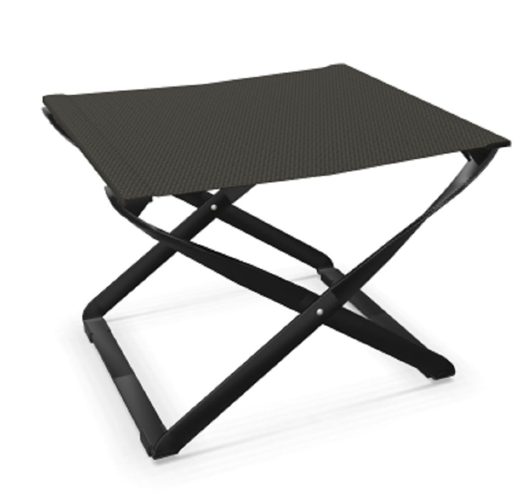 EMU Ciak Sitzpouf Beinauflage klappbar - 24 Schwarz - 300/95 Schwarz