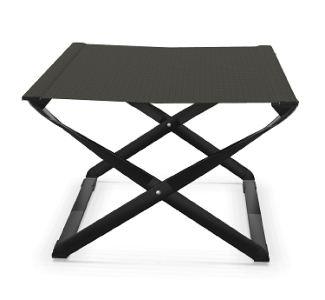 EMU Ciak Sitzpouf Beinauflage klappbar - 24 Schwarz - 300/95 Schwarz