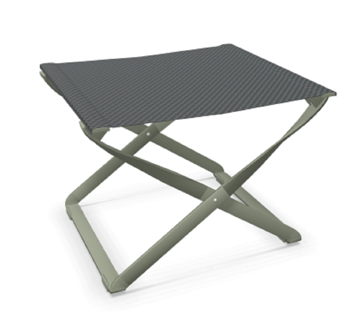 EMU Ciak Sitzpouf Beinauflage klappbar - 35 Graugrün - 300/66 Grau