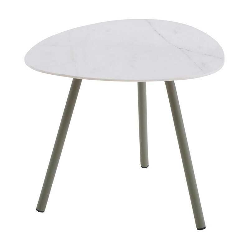 Emu, Terramare, kleiner Beistelltisch - Bianco Straturario - Taupe