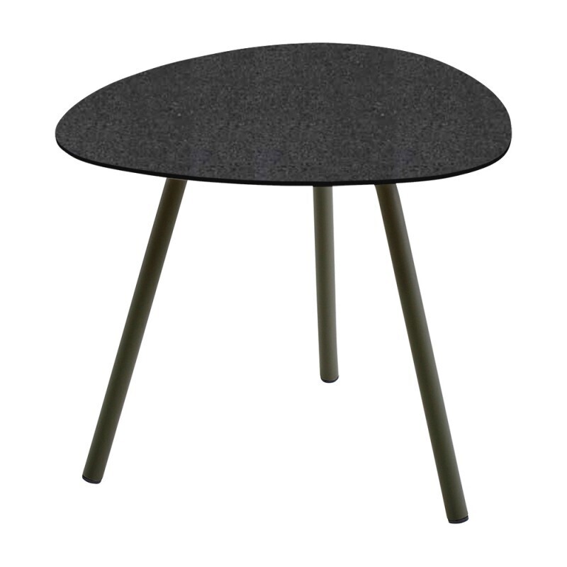 Emu, Terramare, kleiner Beistelltisch - Basaltina - Schwarz